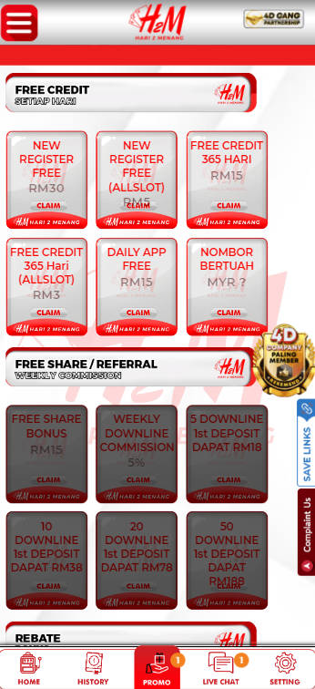 Hari2Menang - Promotion - liverpool8888