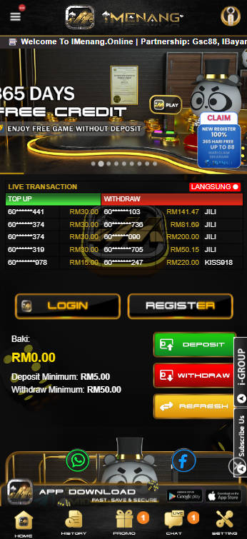 iMenang - Homepage - liverpool8888