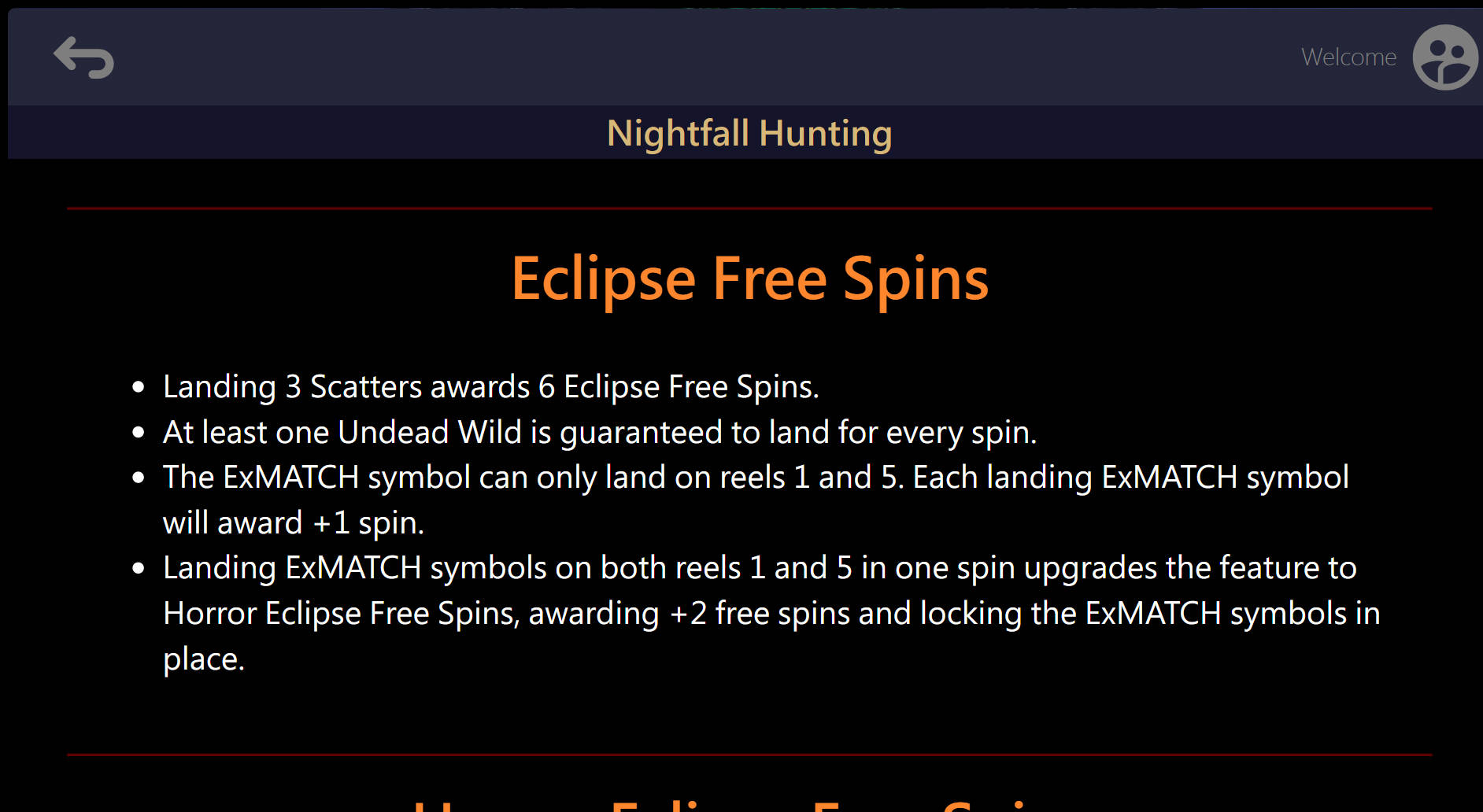 Nightfall Hunting Slot - Free Spin - Liverpool8888