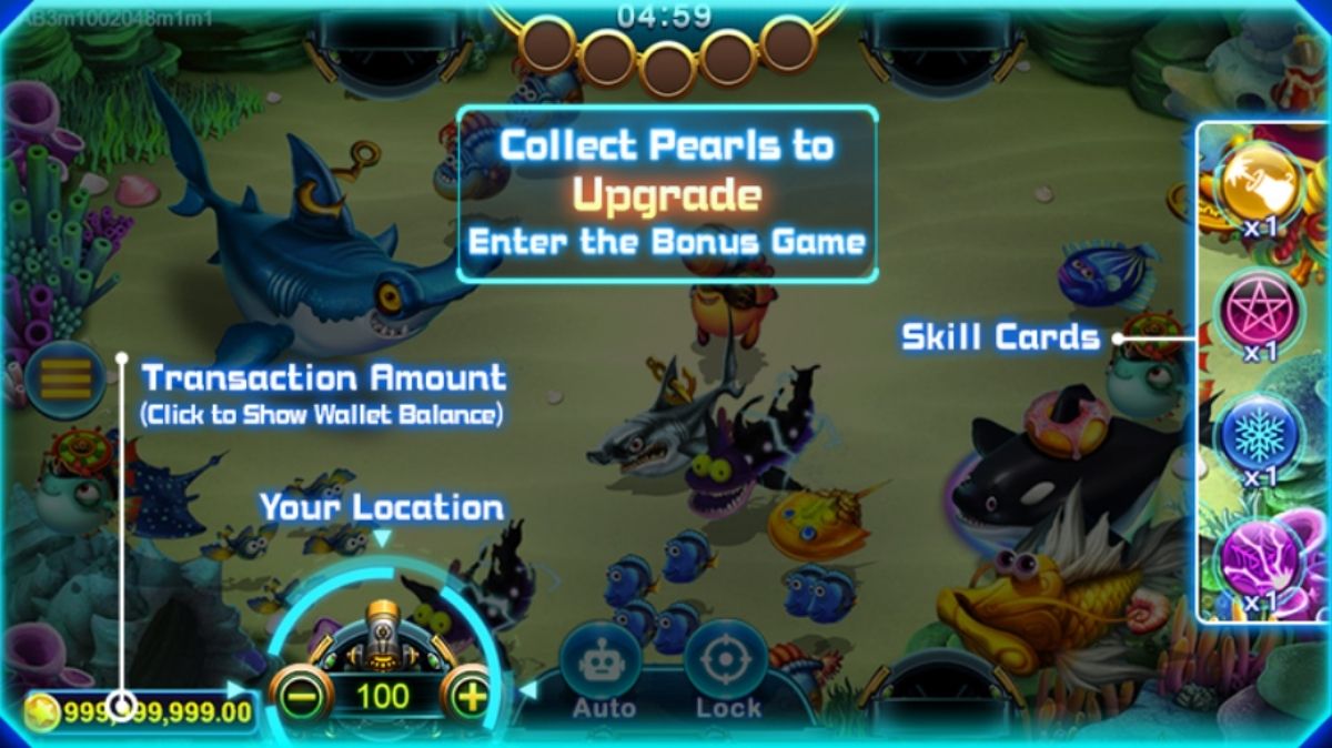 Paradise Leviathan Fishing - Interface - Liverpool8888