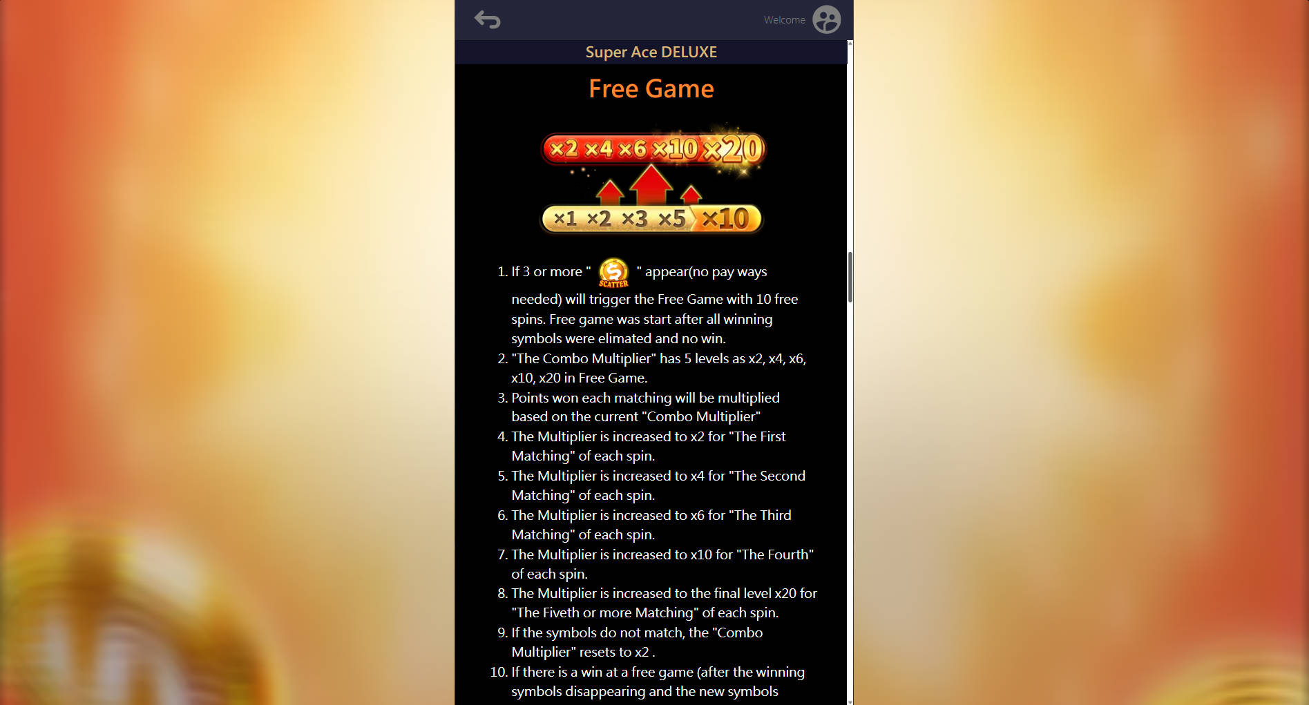 Super Ace Deluxe Slot - Free Game - liverpool8888