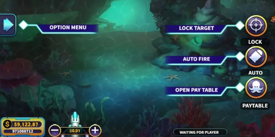 King Octopus Fishing - Interface - Liverpool888a