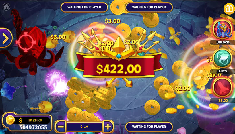 Poseidon Battle Fishing - Gameplay - Liverpool888