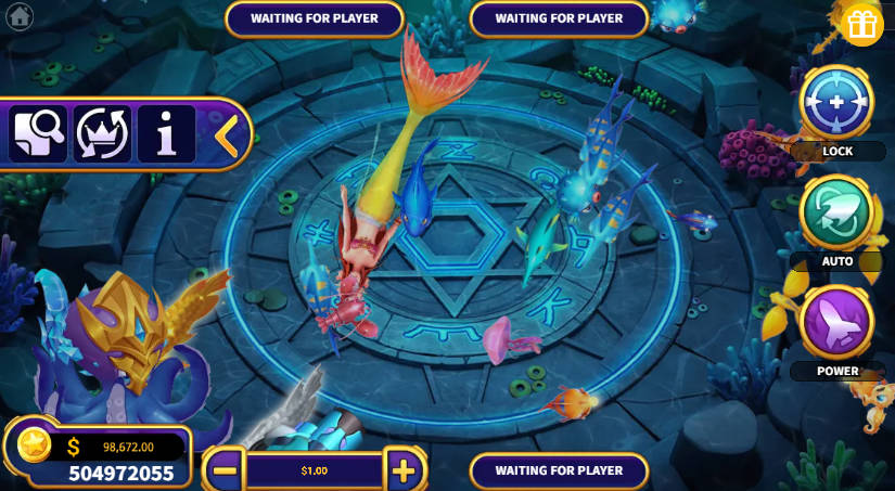 Poseidon Battle Fishing - Interface - Liverpool888