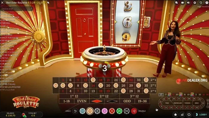 Red Door Roulette - Gameplay - Liverpool888