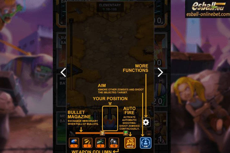 Zombie Bonus Fishing - Interface - Liverpool888a