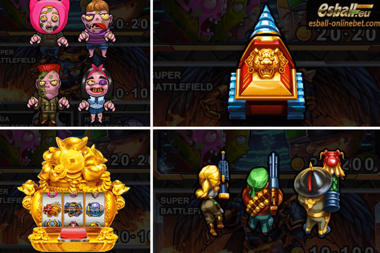 Zombie Bonus Fishing - Paytable - Liverpool888a